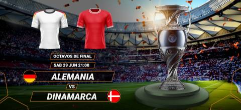 Alemania vs. Dinamarca - Octavos de final | LeoVegas Pronósticos