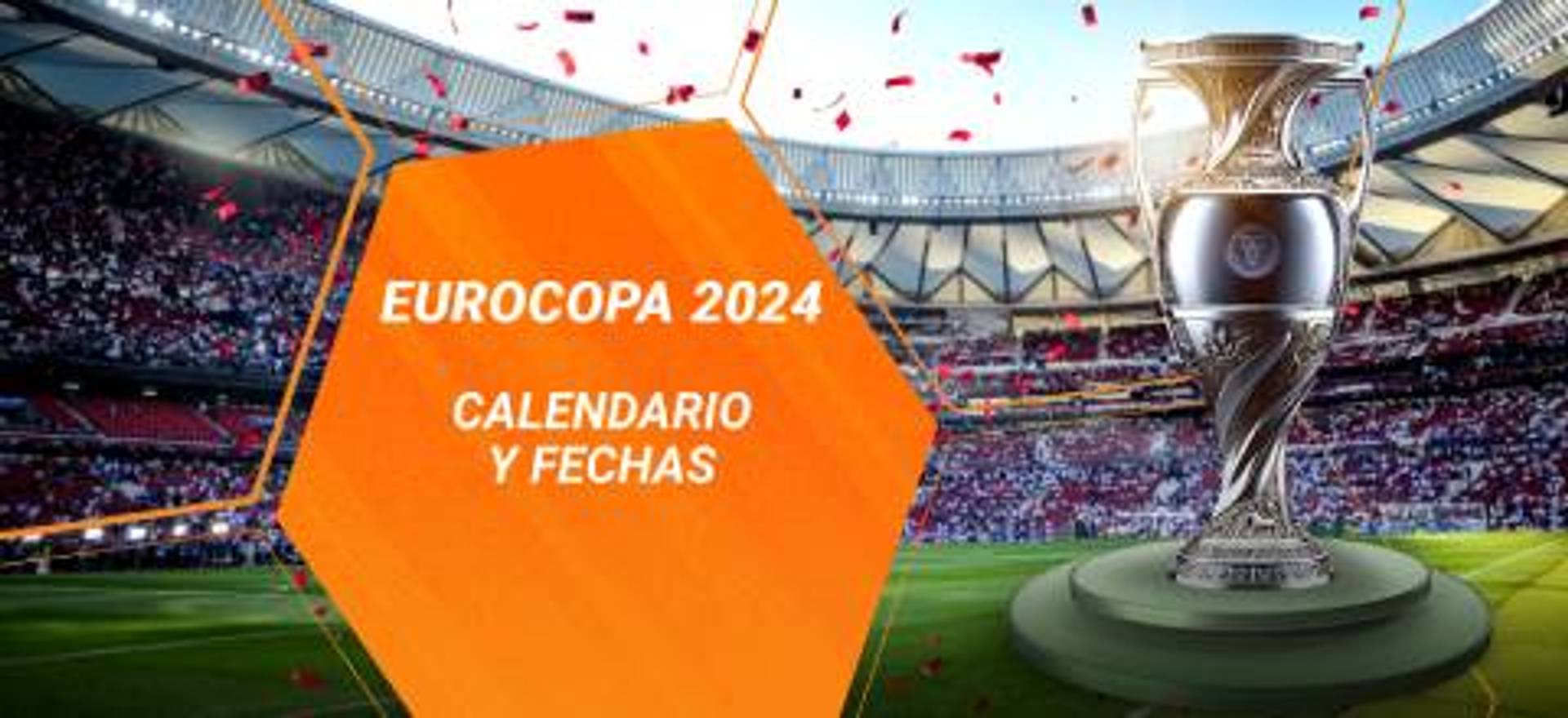 Calendario y fechas, con el trofeo en un estadio lleno.