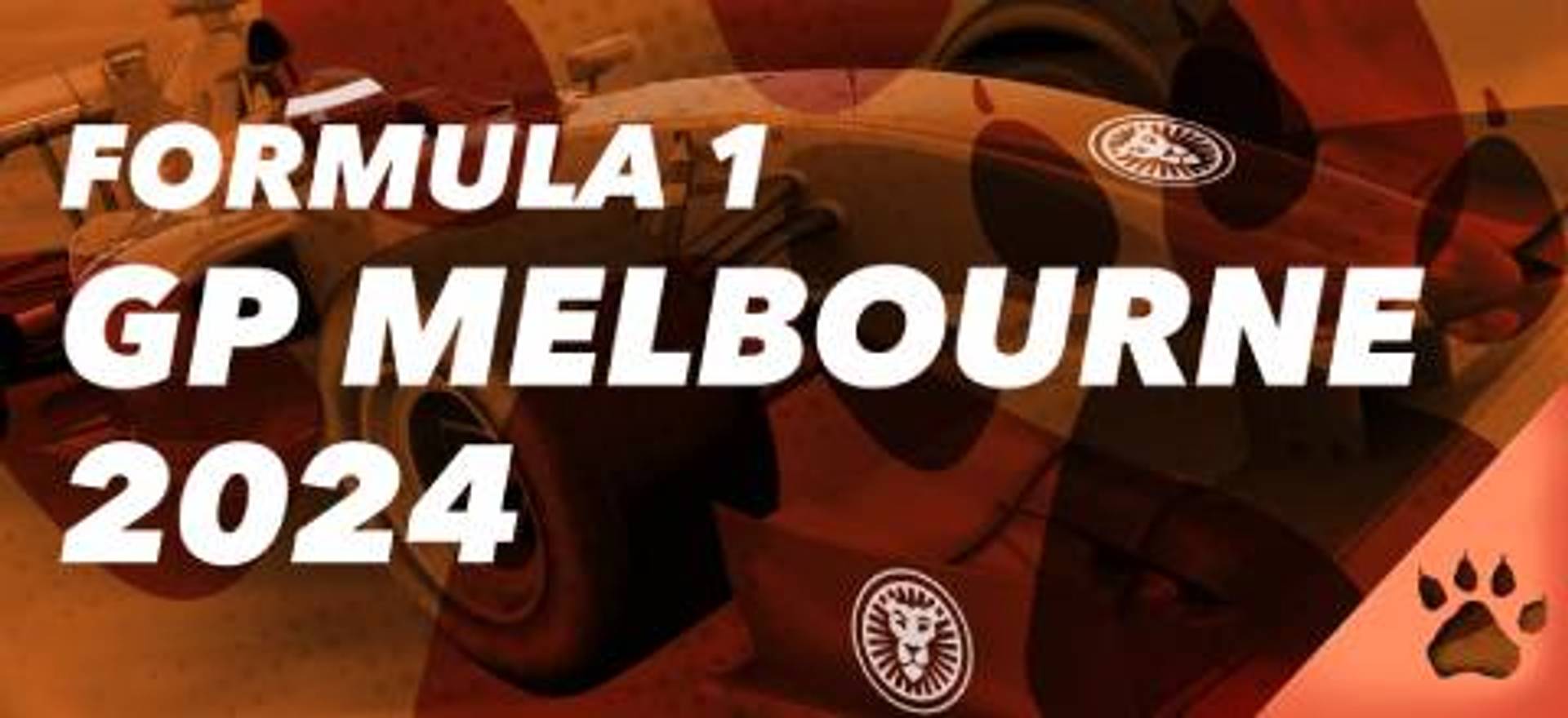 Fórmula 1 GP Melbourne 2024, coche de carreras con el logo de LeoVegas.
