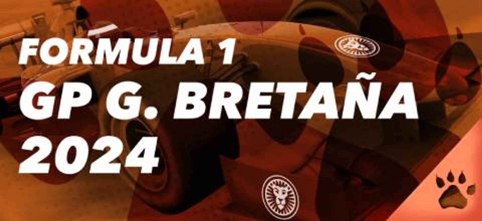 Fórmula 1 GP G. Bretaña 2024, promoción de apuestas deportivas.
