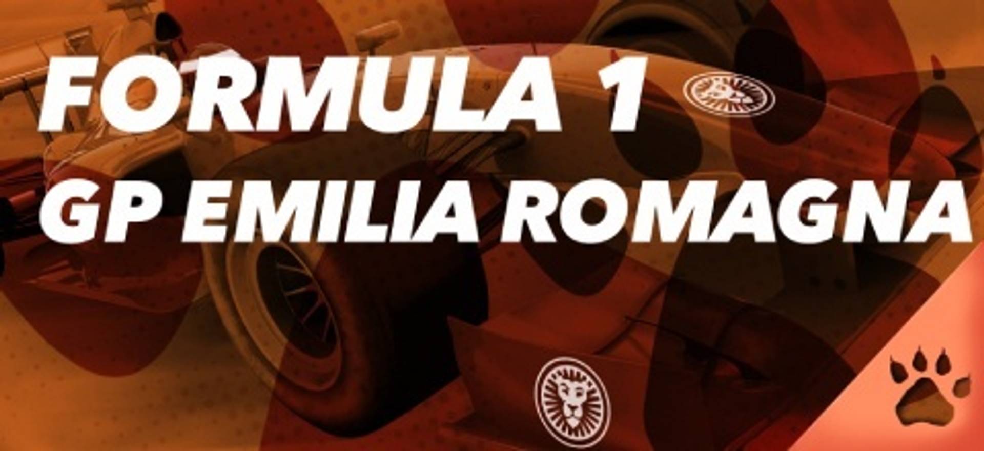 Fórmula 1 GP Emilia Romagna sobre un coche de carreras con el logo de LeoVegas.