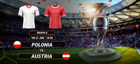 Polonia vs. Austria - Grupo D | LeoVegas Pronósticos